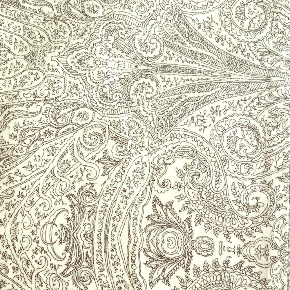 Zara Woman paisley patterned skinny jeans.